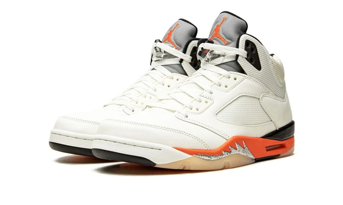 Air Jordan 5 Orange Blaze (Shattered Backboard) 4 Air Jordan 5 Orange Blaze (Shattered Backboard) – Image 2
