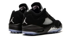 Air Jordan 5 Retro Low Golf Black Metallic -MNR BOUTIQUE air jordan 5 retro low golf black metallic 828202