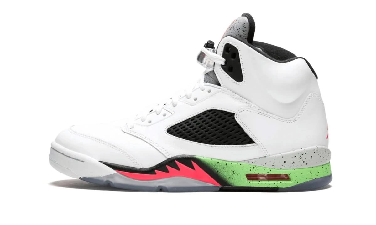 Air Jordan 5 Retro Poison Green 3 Air Jordan 5 Retro Poison Green