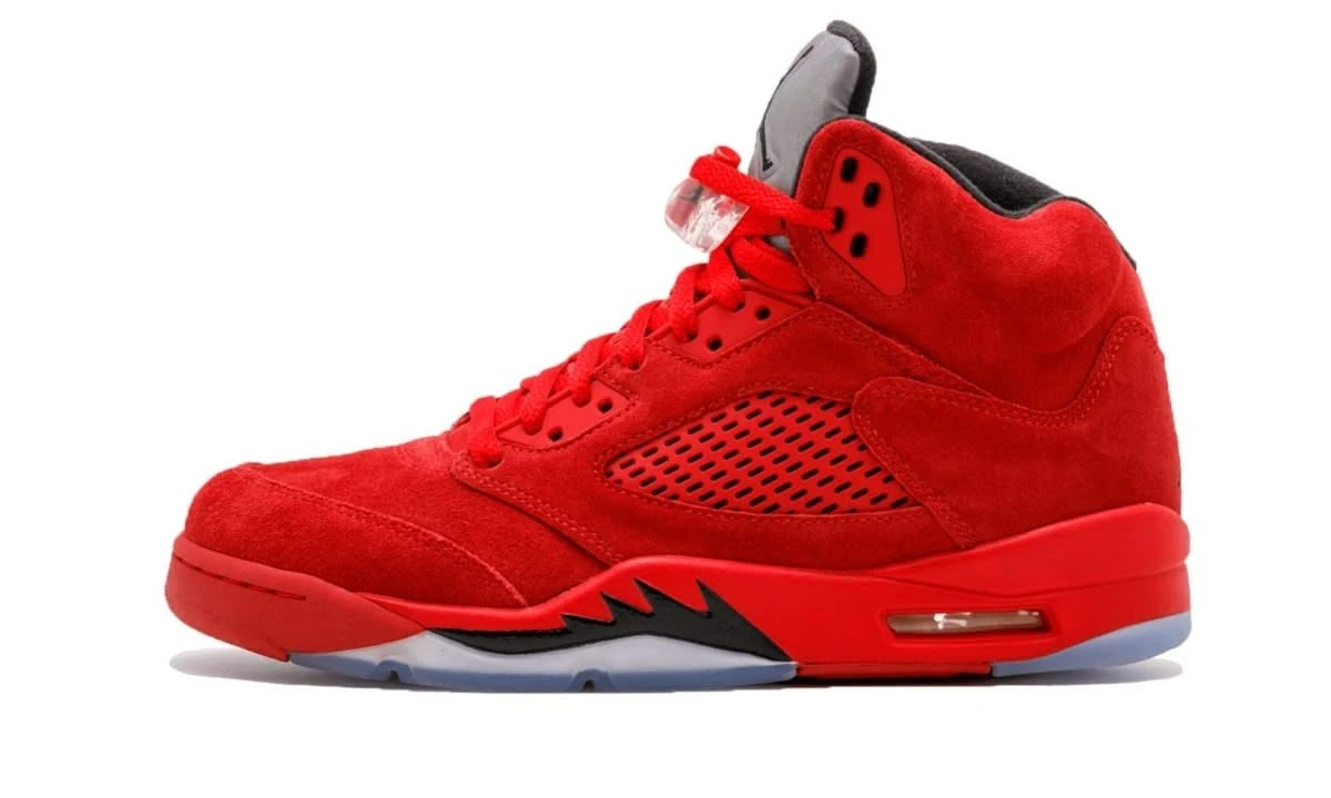 Air Jordan 5 Retro Red Suede 3 Air Jordan 5 Retro Red Suede