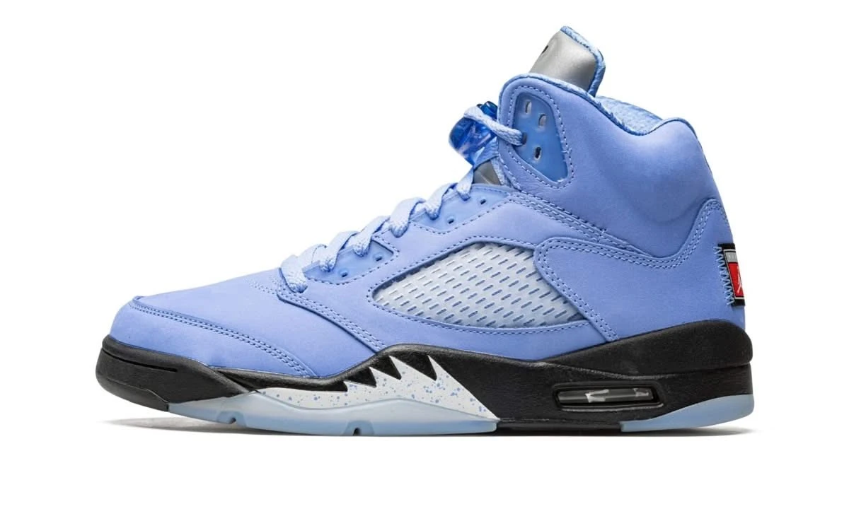 Air Jordan 5 UNC 3 Air Jordan 5 UNC