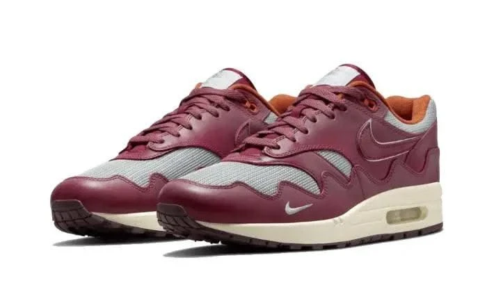 Nike Air Max 1 Patta Rush Maroon 4 Nike Air Max 1 Patta Rush Maroon – Image 2