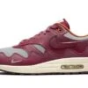 Nike Air Max 1 Patta Rush Maroon 1 Nike Air Max 1 Patta Rush Maroon -MNR BOUTIQUE air max 1 patta rush maroon mnr sneakers 1