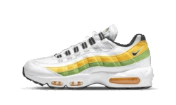 Nike Air Max 95 Essential White Green Apple Tour Yellow