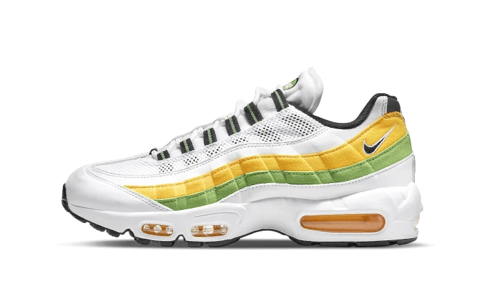 Nike Air Max 95 Essential White Green Apple Tour Yellow 3 Nike Air Max 95 Essential White Green Apple Tour Yellow