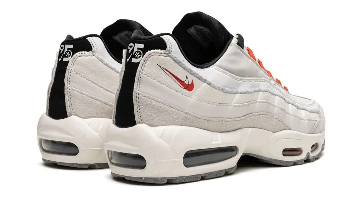Nike Air Max 95 Light Bone Habanero Red 5 Nike Air Max 95 Light Bone Habanero Red – Image 3