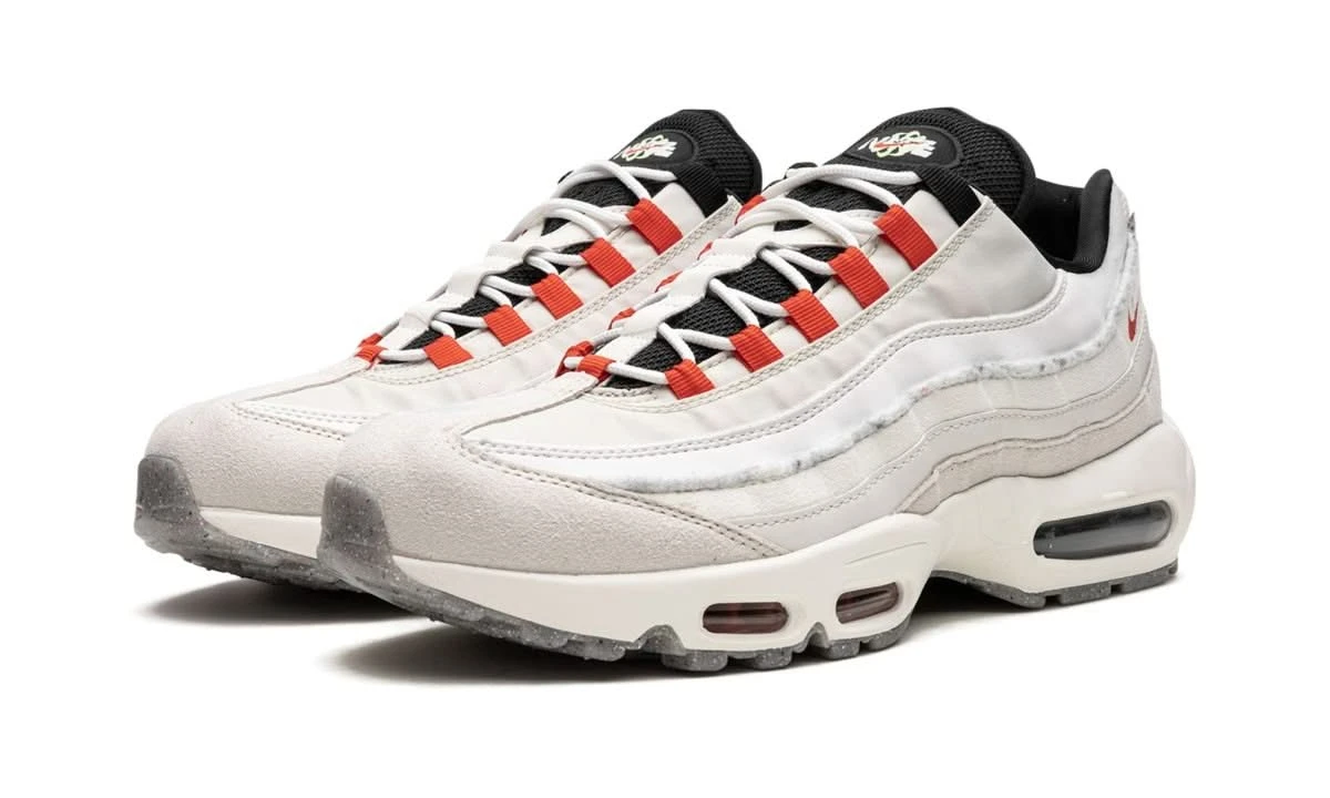 Nike Air Max 95 Light Bone Habanero Red 4 Nike Air Max 95 Light Bone Habanero Red – Image 2