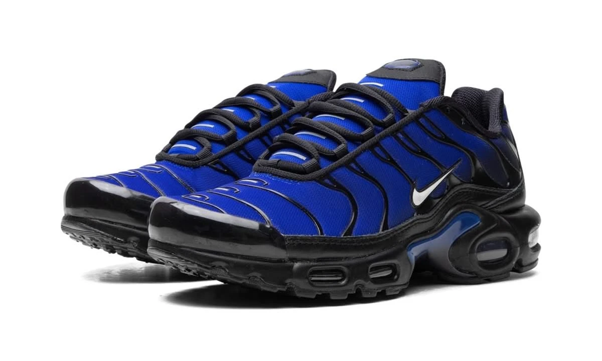 Nike Air Max Plus Premium Black Racer Blue 4 Nike Air Max Plus Premium Black Racer Blue – Image 2
