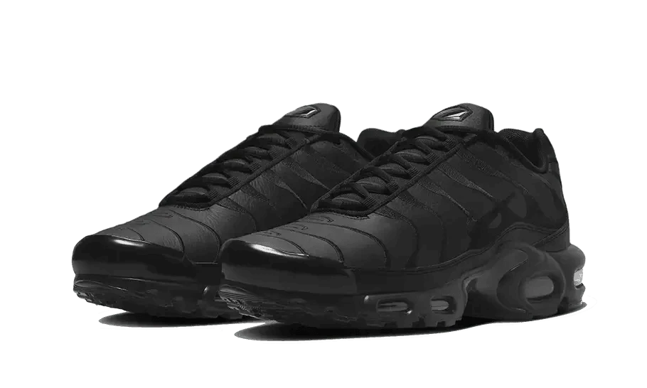 Nike Air Max Plus Triple Black Leather 4 Nike Air Max Plus Triple Black Leather – Image 2