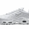Nike Air Max Plus Triple White -MNR BOUTIQUE air max plus triple white 515371