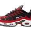 Nike Air Max Plus University Red White Black 2 Nike Air Max Plus University Red White Black -MNR BOUTIQUE air max plus university red white black 139139