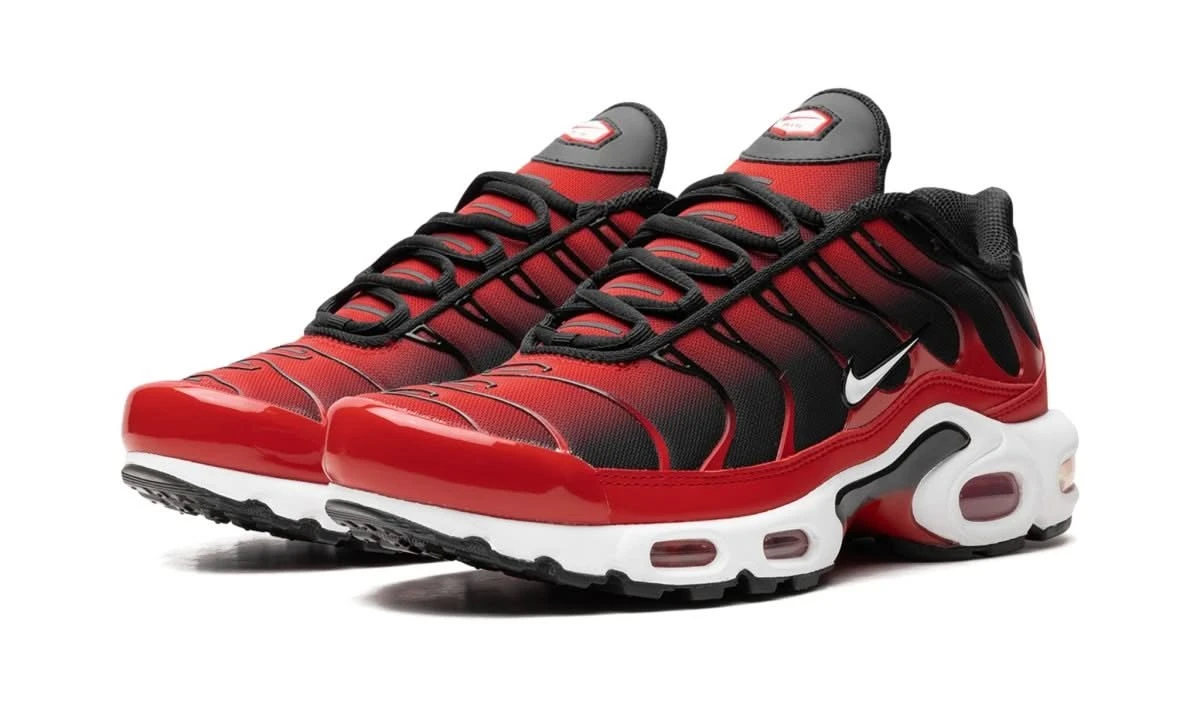 Nike Air Max Plus University Red White Black 4 Nike Air Max Plus University Red White Black – Image 2