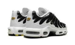 Nike Air Max Plus White Black Metallic Pewter -MNR BOUTIQUE air max plus white black metallic pewter 648735