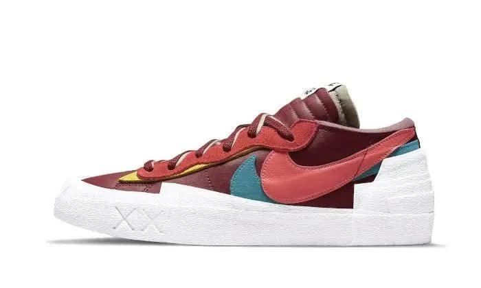 Nike Blazer Low Sacai Kaws Team Red 3 Nike Blazer Low Sacai Kaws Team Red