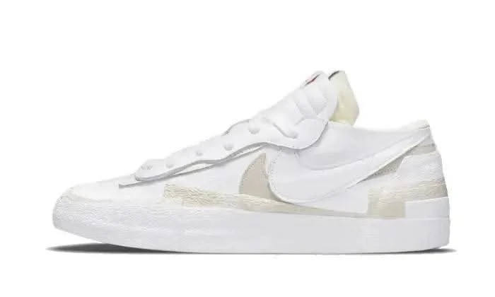 Nike Blazer Low Sacai White Patent 3 Nike Blazer Low Sacai White Patent