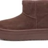 Ugg Classic Mini Platform Boot Burnt Cedar -MNR BOUTIQUE classic mini platform boot burnt cedar 755086