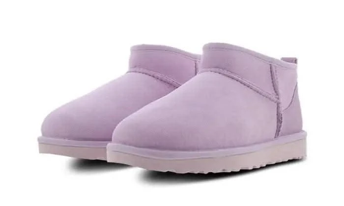 Ugg Classic Ultra Mini Boot Lavender Fog 4 Ugg Classic Ultra Mini Boot Lavender Fog – Image 2