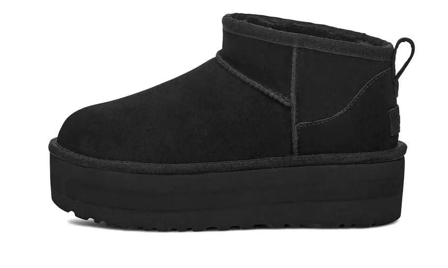 Ugg Classic Ultra Mini Platform Black 3 Ugg Classic Ultra Mini Platform Black