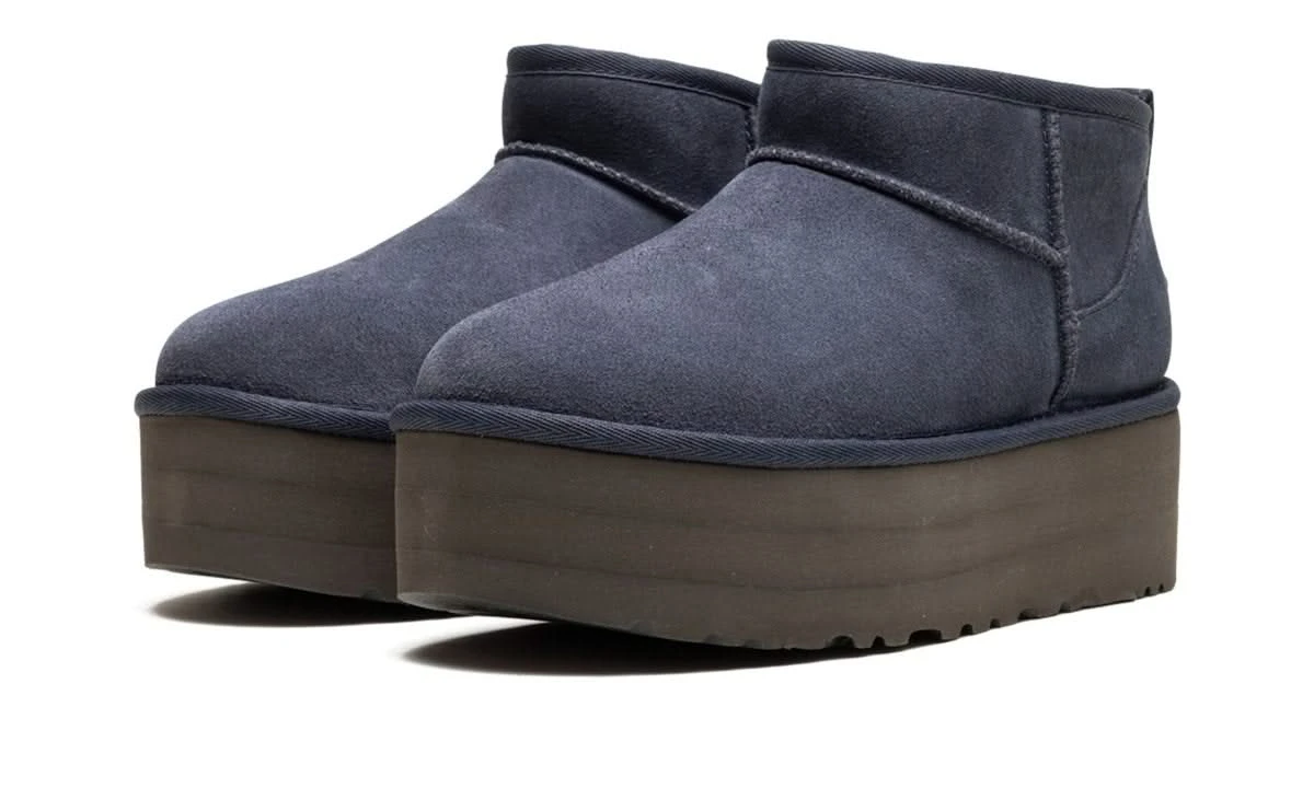 Ugg Classic Ultra Mini Platform Boot Eve Blue 4 Ugg Classic Ultra Mini Platform Boot Eve Blue – Image 2