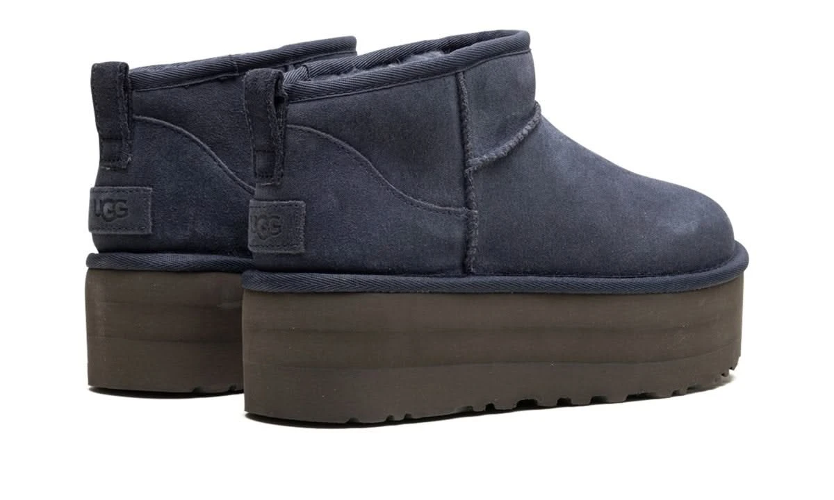 Ugg Classic Ultra Mini Platform Boot Eve Blue 5 Ugg Classic Ultra Mini Platform Boot Eve Blue – Image 3