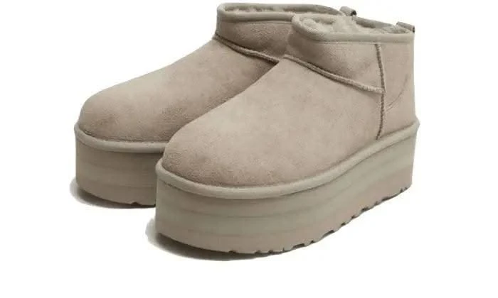 Ugg Classic Ultra Mini Platform Boot Goat 4 Ugg Classic Ultra Mini Platform Boot Goat – Image 2