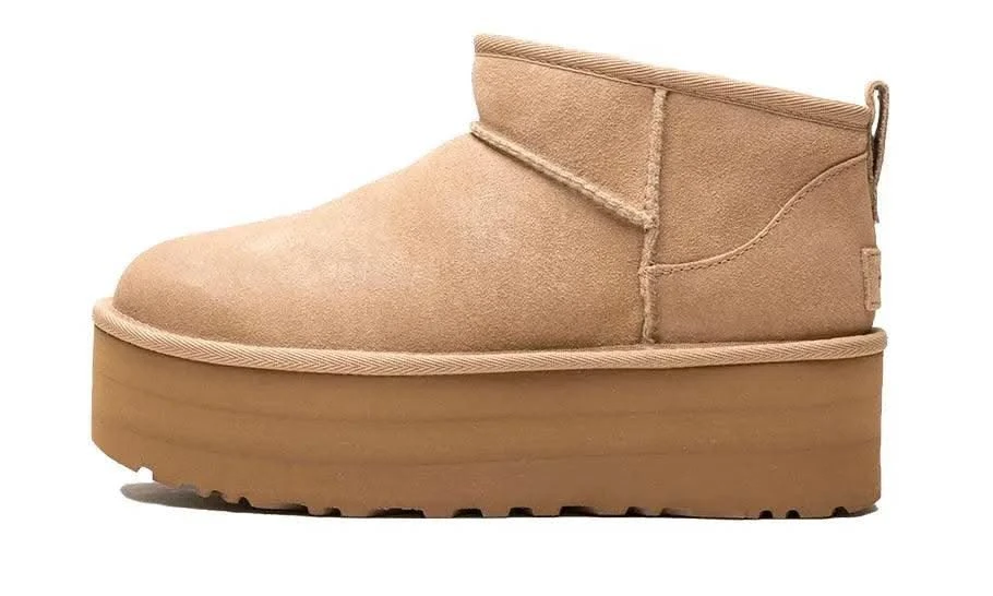 Ugg Classic Ultra Mini Platform Boot Sand 3 Ugg Classic Ultra Mini Platform Boot Sand