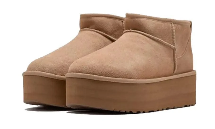 Ugg Classic Ultra Mini Platform Boot Sand 4 Ugg Classic Ultra Mini Platform Boot Sand – Image 2