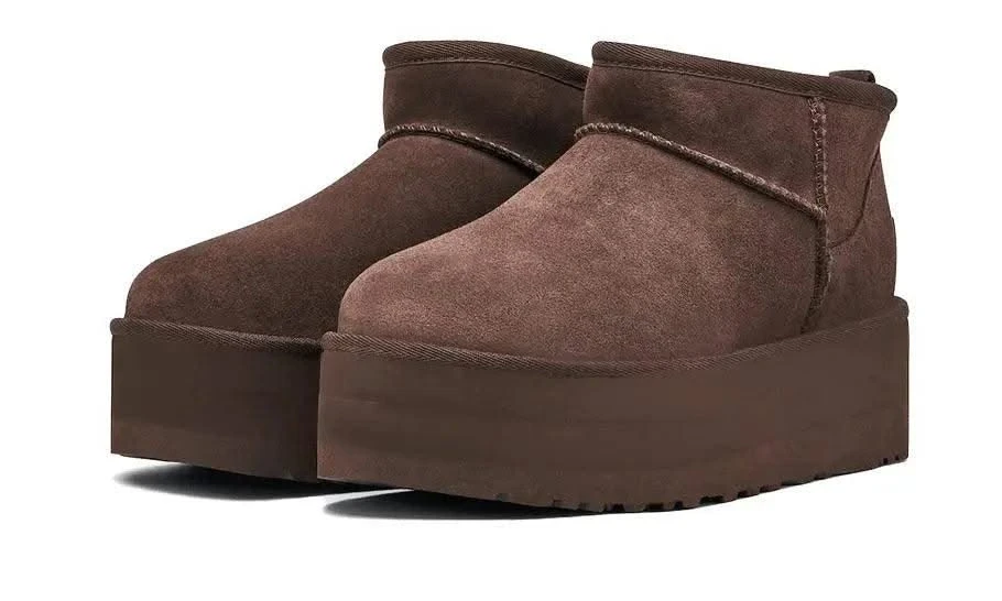 Ugg Classic Ultra Mini Platform Chocolate 4 Ugg Classic Ultra Mini Platform Chocolate – Image 2