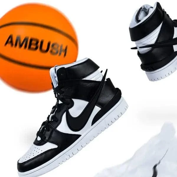 Nike Dunk High Ambush Black White 9 Nike Dunk High Ambush Black White – Image 7