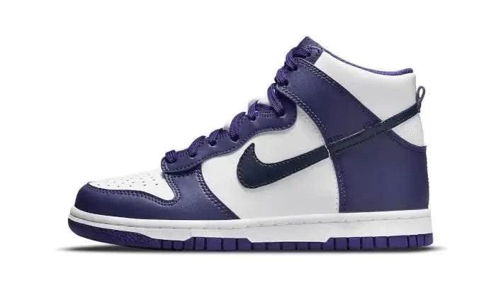 Nike Dunk High Electro Purple Midnight Navy 3 Nike Dunk High Electro Purple Midnight Navy
