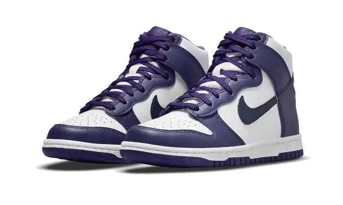 Nike Dunk High Electro Purple Midnight Navy 4 Nike Dunk High Electro Purple Midnight Navy – Image 2
