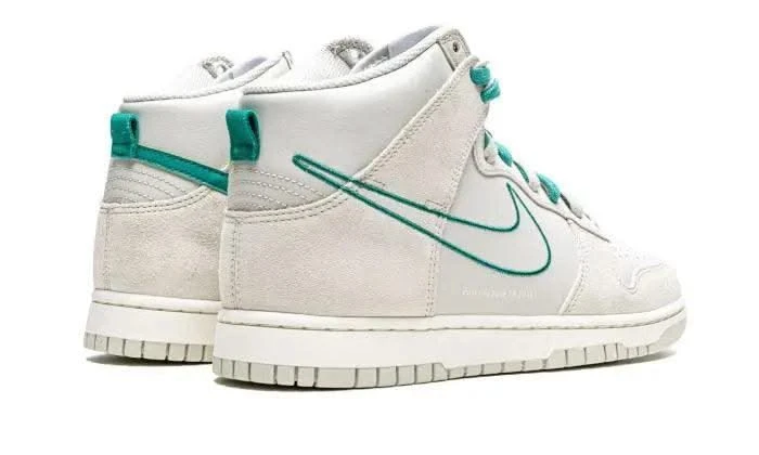 Nike Dunk High First Use Light Bone Green Noise 5 Nike Dunk High First Use Light Bone Green Noise – Image 3