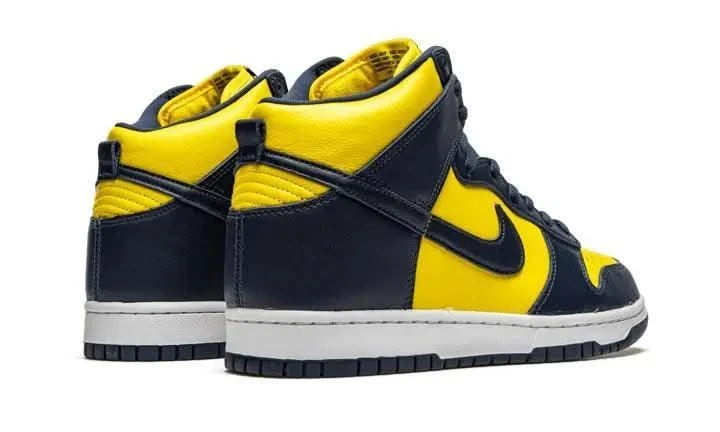 Nike Dunk High Maize & Blue (Michigan) 5 Nike Dunk High Maize & Blue (Michigan) – Image 3