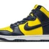 Nike Dunk High Maize & Blue (Michigan) -MNR BOUTIQUE dunk high maize blue michigan 565657