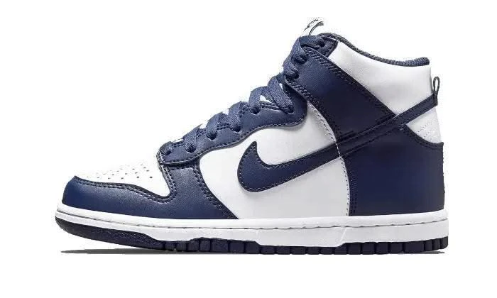 Nike Dunk High Midnight Navy 3 Nike Dunk High Midnight Navy