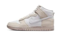 Nike Dunk High Retro PRM Cracked Leather Swoosh