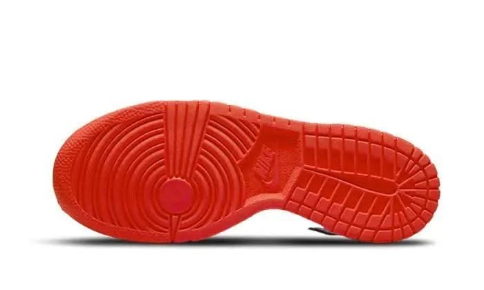 Nike Dunk High White Picante Red 5 Nike Dunk High White Picante Red – Image 3