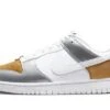 Nike Dunk Low Gold Silver -MNR BOUTIQUE dunk low gold silver 232442