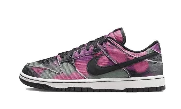 Nike Dunk Low Graffiti Pink 3 Nike Dunk Low Graffiti Pink