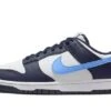 Nike Dunk Low Midnight Navy University Blue 1 Nike Dunk Low Midnight Navy University Blue -MNR BOUTIQUE dunk low midnight navy university blue 587095
