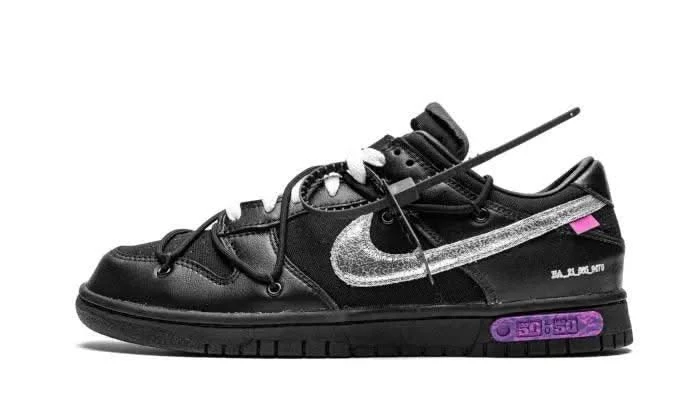 Nike Dunk Low Off-White Lot 50 3 Nike Dunk Low Off-White Lot 50