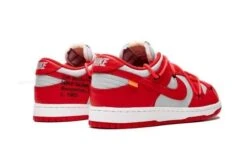 Nike Dunk Low Off-White University Red -MNR BOUTIQUE dunk low off white university red 759067