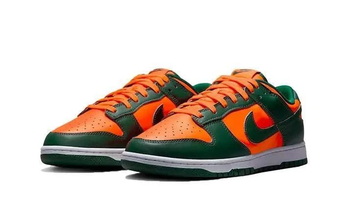 Nike Dunk Low Retro Miami Hurricanes 4 Nike Dunk Low Retro Miami Hurricanes – Image 2