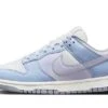 Nike Dunk Low White Blue Airbrush -MNR BOUTIQUE dunk low white blue airbrush 399832