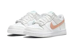 Nike Dunk Low White Bone Peach Aqua 6 Nike Dunk Low White Bone Peach Aqua -MNR BOUTIQUE dunk low white bone peach aqua 975303