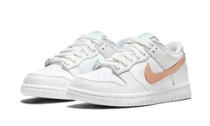 Nike Dunk Low White Bone Peach Aqua 4 Nike Dunk Low White Bone Peach Aqua – Image 2
