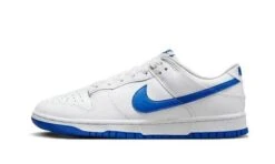 Nike Dunk Low White Hyper Royal
