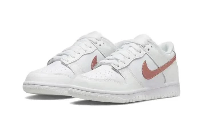 Nike Dunk Low White Pink 4 Nike Dunk Low White Pink – Image 2