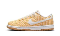 Nike Dunk Low Yellow Gingham