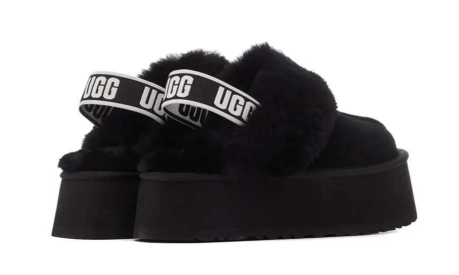 Ugg Funkette Slipper Black 5 Ugg Funkette Slipper Black – Image 3